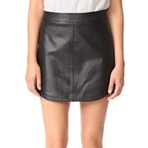 GF collection leather skirt